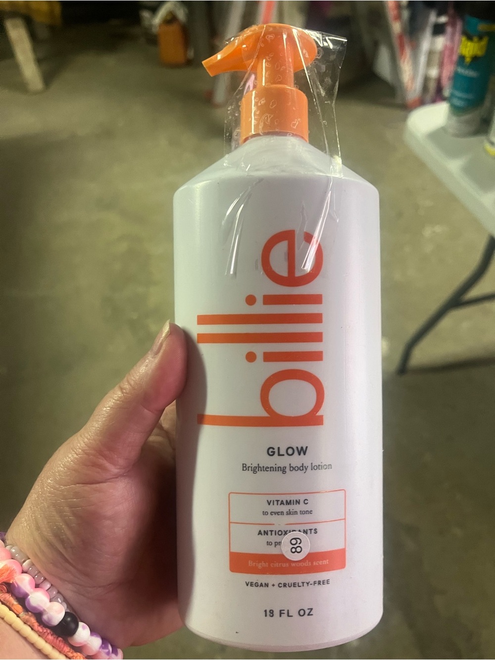 Billie Glow Brightening Body Lotion